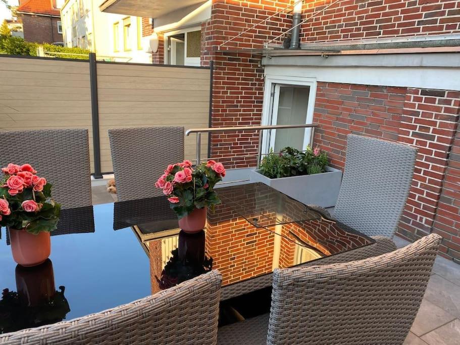 Ferienwohnung Hereinspaziert Wilhelmshaven Eksteriør billede