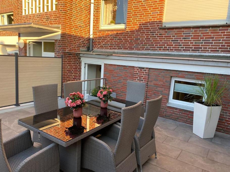 Ferienwohnung Hereinspaziert Wilhelmshaven Eksteriør billede