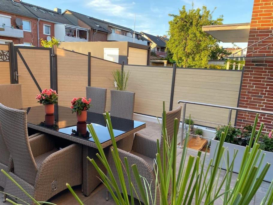 Ferienwohnung Hereinspaziert Wilhelmshaven Eksteriør billede